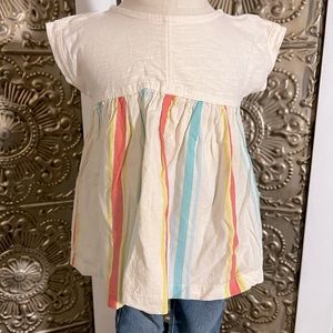 Gap striped cotton top, size 18-24 m